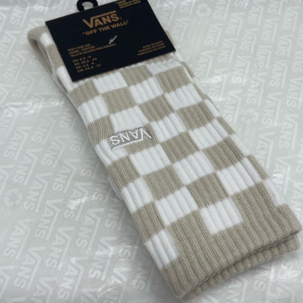 VANS "Off The Wall" Crew socks Checkerboard 
New  Vans socks (1 pair) - Picture 13 of 16